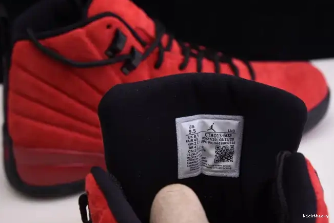 Kick Theory Retro 12 Game Air Reverse Flu CT8013-602 Jordan 0519